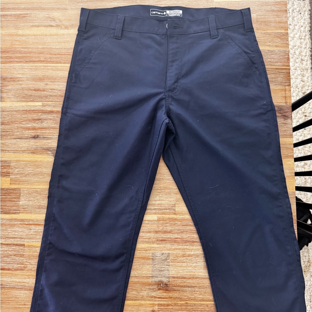 Navy Blue Men's Carhartt Pants